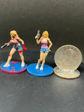 Hand Painted Nikki the Gator Wrangler Zombicide Miniatures Board Game CMON