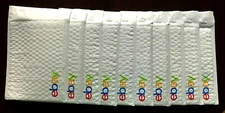 11-PACK of eBay Branded 6.5" x 9.25" Padded Bubble Airjacket Mailers" - FREE S/H