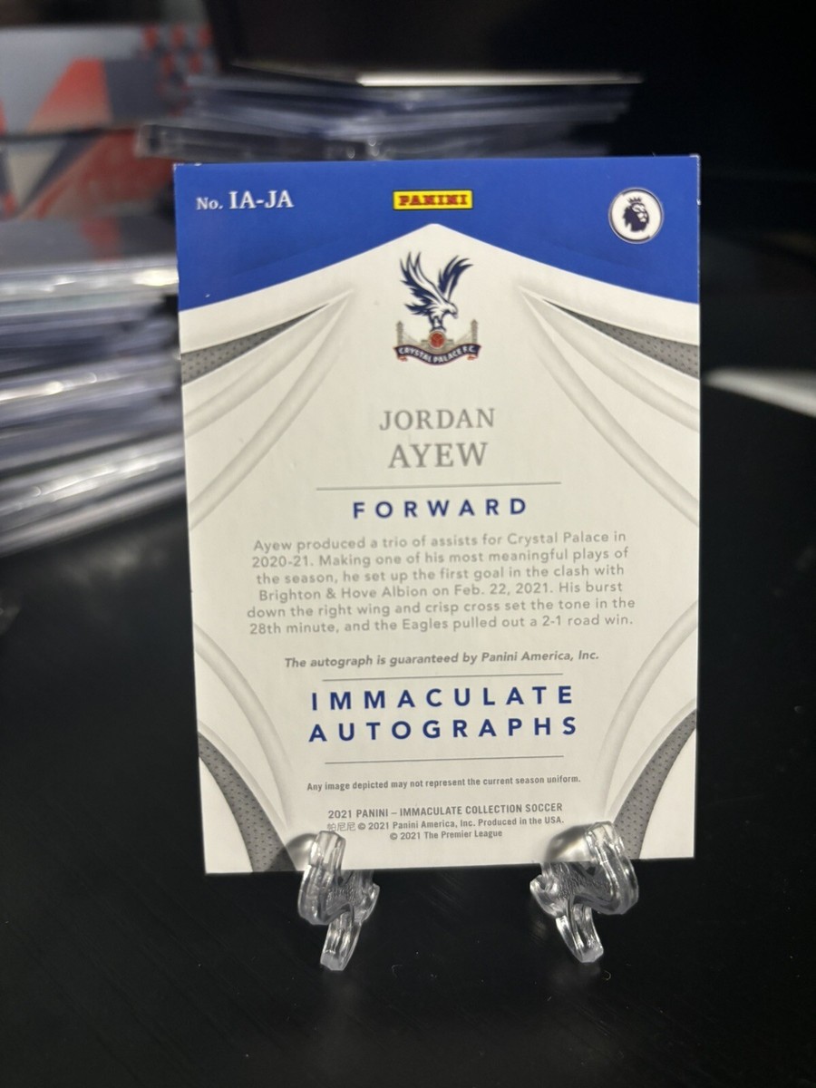 Jordan Ayew Immaculate auto /99 UK