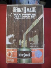 Bernz O Matic Maxi Propane Jet Torch Kit With New Tank !