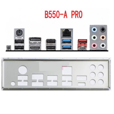 I/O Shield For MSI B550-A PRO Motherboard Shield Back plate IO | eBay