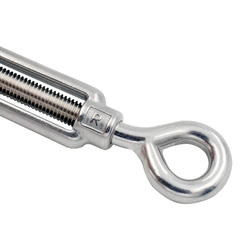 Turnbuckle Wire Tensioner Strainer Stainless Steel Hook and Rope Cable Tension - Picture 4 of 19