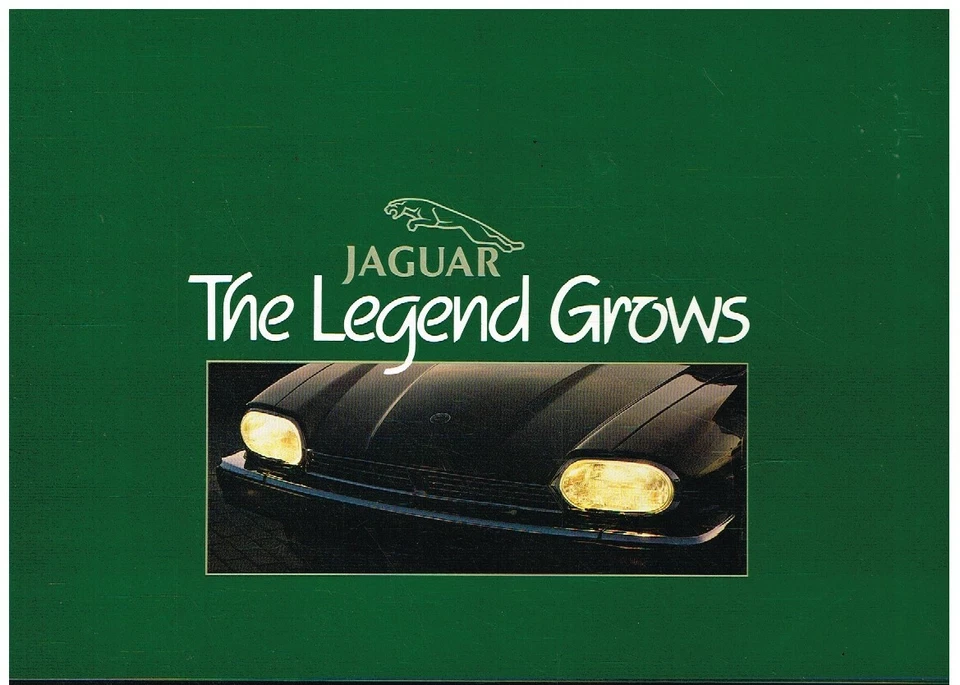 JAGUAR XJ-S XJ-SC 3.6L 6-CYL & 5.3L V12 ORIGINAL 1984 FACTORY UK SALES PROSPEKT - Bild 1 von 1