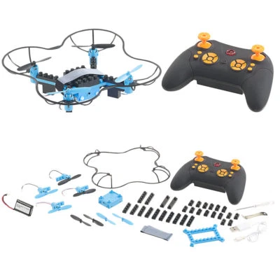 Simulus Quadrocopter-Bausatz, 38-teilig, 2,4-GHz-Fernbedienung, 3D-Flugmanöver