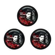 Gatsby Bold & Rise Hair Styling Fiber Wax (25g) (pack of 3)