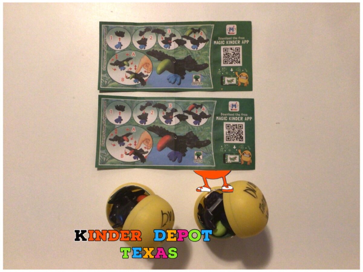 148x Kinder Surprise Egg Toy Papers Instructions Lot For