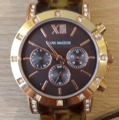 Uhr Mark Maddox. Preis Original Zifferblatt Brown