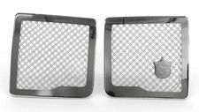 1974 Pontiac Grandville Chrome Grill Inserts Tiarra Dual Weave Mesh Grille