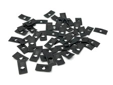25pcs Flat Push On Smooth 332 Stud Emblem Script Clips For Ford Mercury