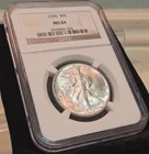 1945 Walking Liberty Half Dollar 50C NGC Certified MS64 Coin