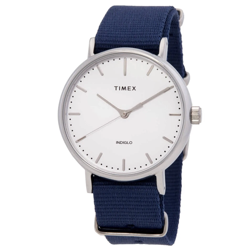 Reloj Timex Fairfield de cuarzo con esfera blanca para mujer TW2P98200