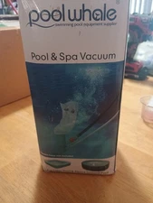 POOLWHALE Portable Pool Vacuum Jet Underwater Cleaner W/BrushBag,6 Section