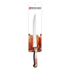 Bene Casa Chef knife with rosewood handle, stainless steel blade, full tang and