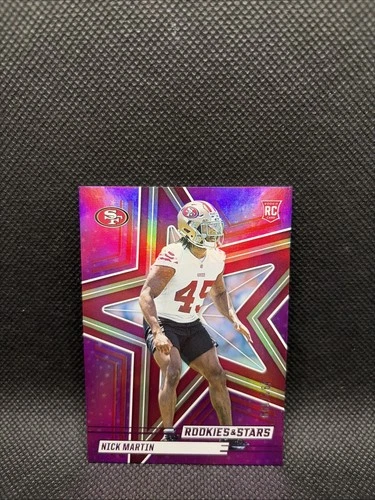 2025 Panini Rookies & Stars Football Purple Nick Martin #164