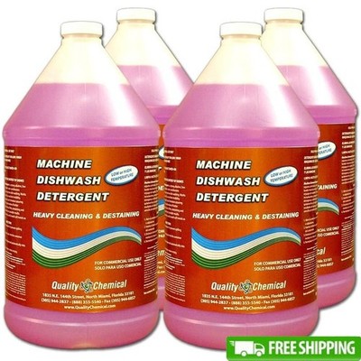 Heavy Duty Alkaline Dishwasher Detergent Commercial Use No Pre-Rinse Formula