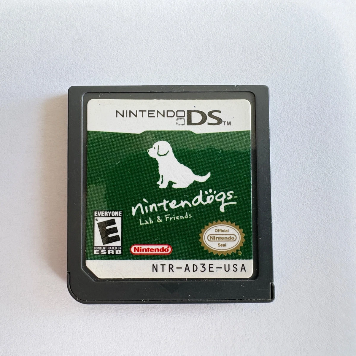 Nintendogs Lab & Friends (Nintendo DS, 2005) Authentic Tested Working