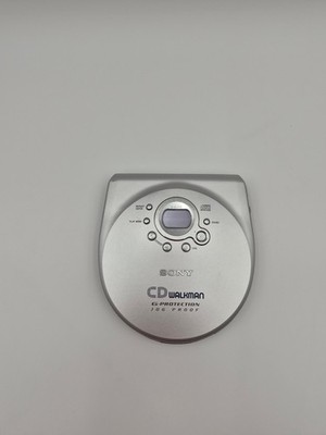 Sony CD Walkman D-EJ715 Discman Silber