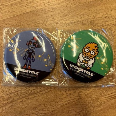 Undertale 10th Anniversary Concert Gacha Can Badge Unused Capsule Toy