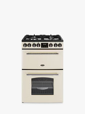 Image of Belling Farmhouse Dual Fuel Cooker Oven, Cream