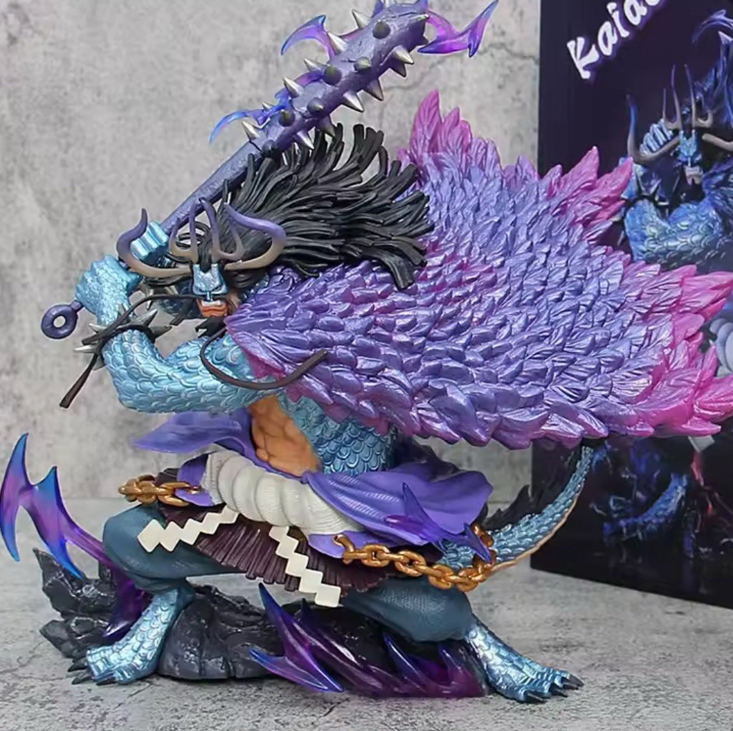 Action Figure One Piece Kaido Dei Quattro Imperatori 30cm Da Collezione!!