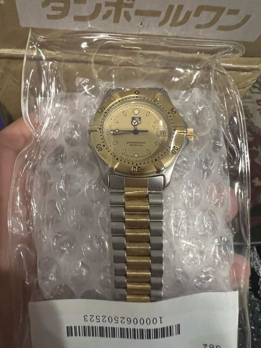 稼働 TAG HEUER タグホイヤー 964.006 プロフェッショナル Yahoo!オークション -「964.006」の落札相場・落札価格