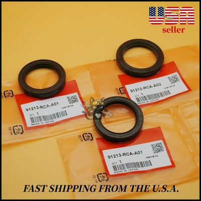 #ad NEW FOR HONDA Cam Camshaft Crank Crankshaft Seal SET Timing Belt Service Kit $29.54