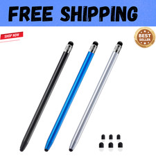 3PCS Stylus Pen Touch Screen Rubber Tip Styluses For iPad Tablet Android Phone