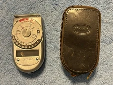 Vintage Sekonic Auto-Leader Model 38 Light Meter With Case