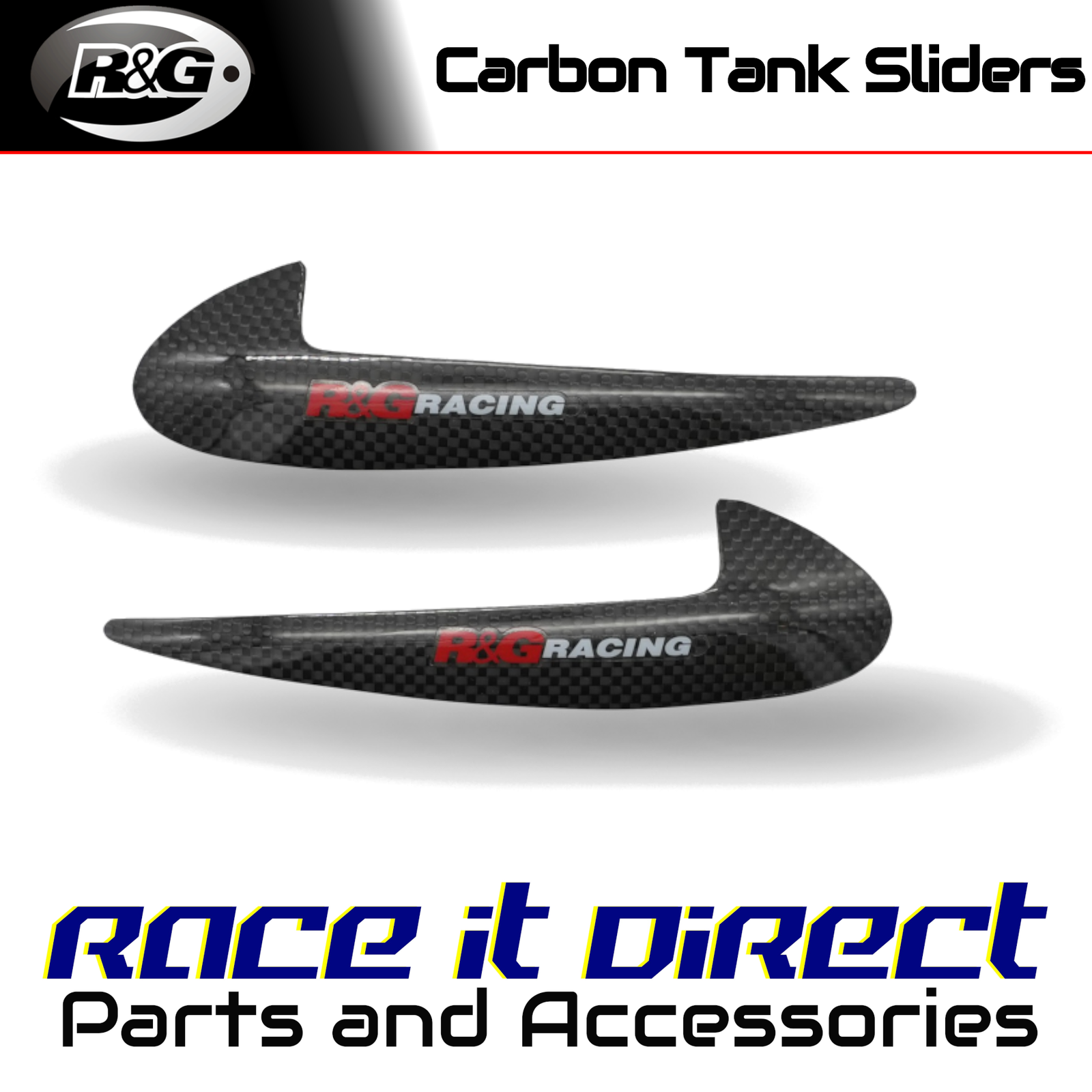 R&G - TS0078CG - Carbon Fibre Tank Sliders