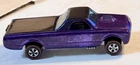 WOW MINTY -Painted Tail 1968 Custom Fleetside Purple Original Redline HotWheels