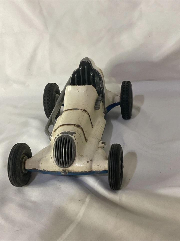 1950s Vintage Roy Cox Thimble Drome Champion Tether Car White #90 - Image 3 of 4