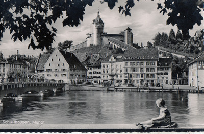 Ansichtskarte Schaffhausen /Munot   (329)