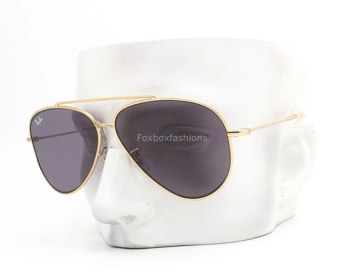 Ray-Ban Gold Purple Sunglasses for Men for sale | eBay