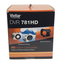 Vivitar DVR 781HD Action Camera - 720p HD Waterproof Video Camcorder & 4x Zoom