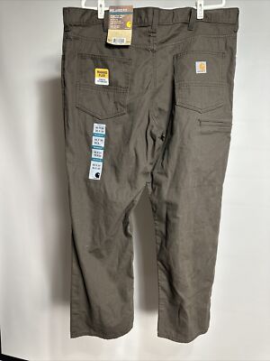 Carhartt 102517 909 Rugged Flex Canvas Relaxed Fit Work Pants