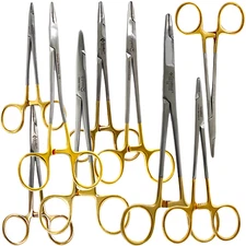 T/C Olsen Hegar Suture Needle Holder Driver Cutting Scissors Surgical Dental