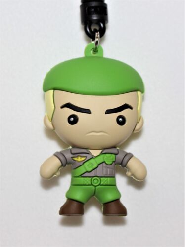 GI Joe Primer Sargento DUKE 3D Bolso Figurativo Clip Llavero Hasbro - Imagen 2 de 4