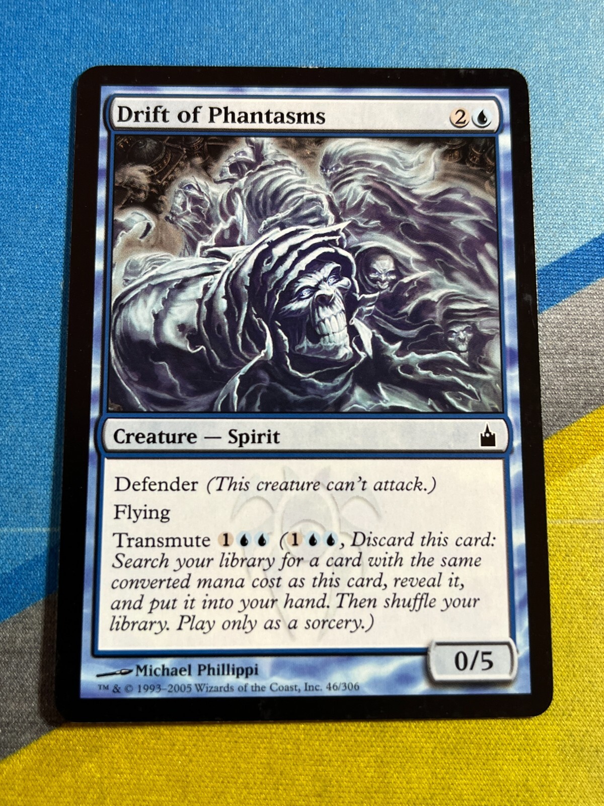 Magic: The Gathering Drift Of Phantasms Card - Ravnica Common Blue Creature