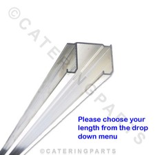 ALUMINIUM HANGING SLIDING DOOR RUNNER TRACK 2M OR 3M CHOOSE LENGTH IN METRES
