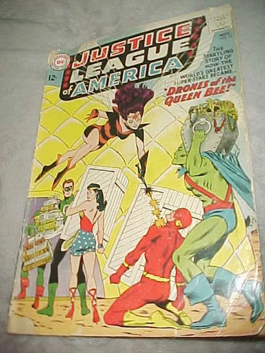 Justice League of America #23--Queen Bee--DC--1963