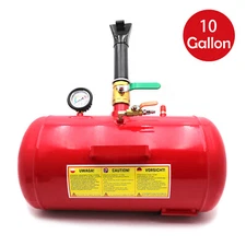 Red 10 Gallon Air Bead Seater Tire Tool Blaster Wheel Tool Red 145Ps Truck ATV