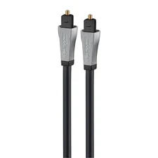 Rocketfish - 8' Digital Optical Audio Cable RF-G1219, Fiber Optic, Black
