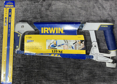 Irwin 300 mm/12 Zoll Profi Soft Grip I-125 Metallbügelsäge & 2 x Klingen, 10504407