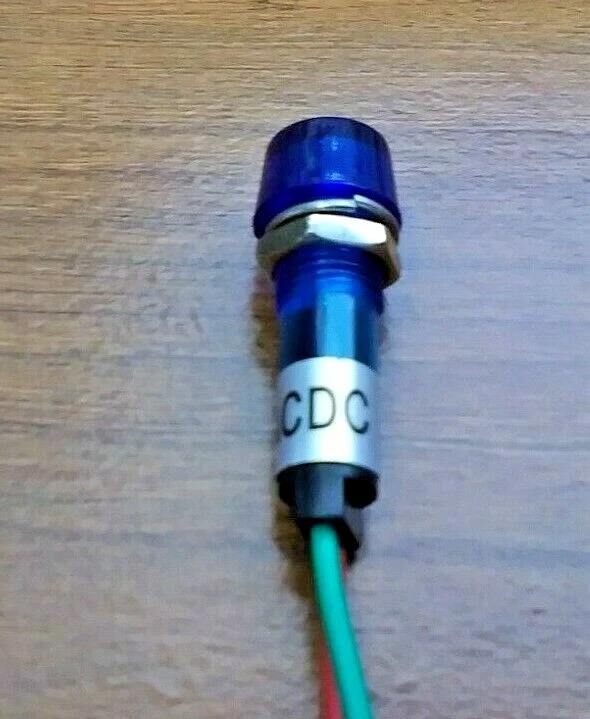 5 luces LED de alto perfil impermeables súper brillantes BBT 12 v azules para acento de paisaje Foto 4 de 4