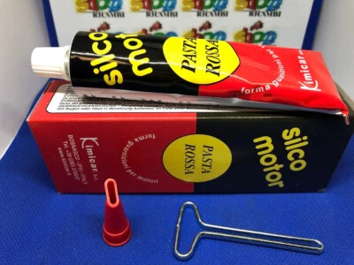 KIMICAR SILCO MOTOR PASTA ROSSA 75 ML Guarnizione in pasta per motori e testate