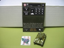  Axis  Allies Miniatures EARLY WAR 7TP with card 12/50 