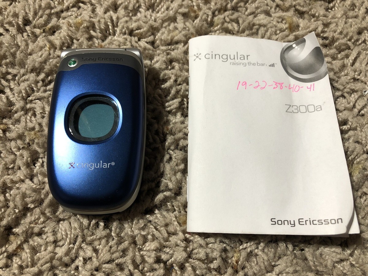 Sony Ericsson Z300a Classic Flip Phone | eBay
