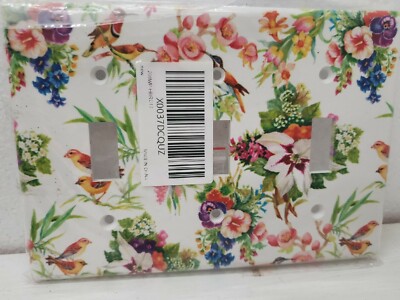 3 Switch Panel Flower Print New