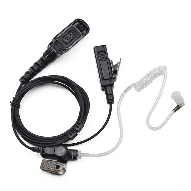 PTT Mic Earpiece Headset for Motorola Portable Radio APX2000 APX6000 APX6500 eBay
