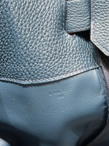 Hermes Birkin 50 Limited Edition Endless Road Bleu De Prusse Palladium Hardware - Picture 17 of 24